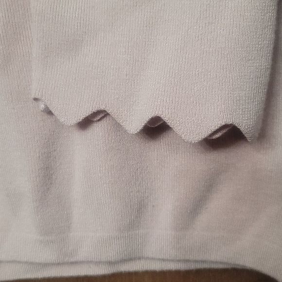 PHILOSOPHY pink 3/4 sleeve sweater size medium - Picture 3 of 5